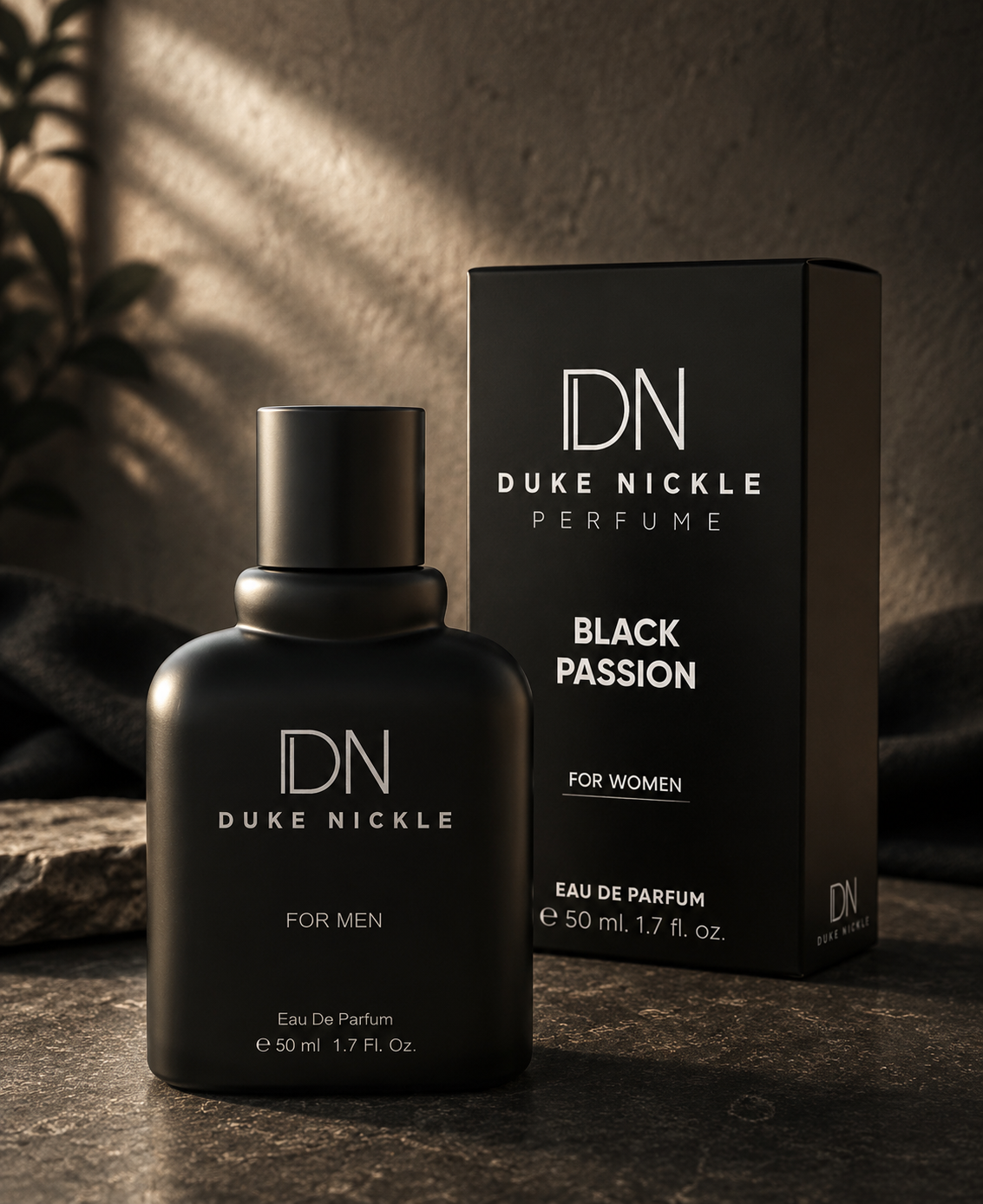 Duke Nickle parfüm şişesi